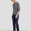 Uomo 7 For All Mankind Maglioni | Maglia Girocollo In Cashmere Erica Grigia