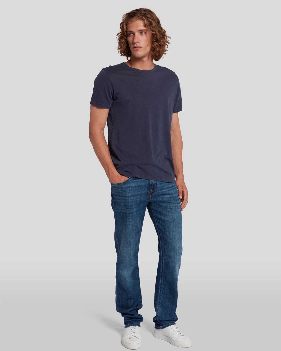 Uomo 7 For All Mankind Jeans | Airweft Denim Il Dritto Dentro Veloce